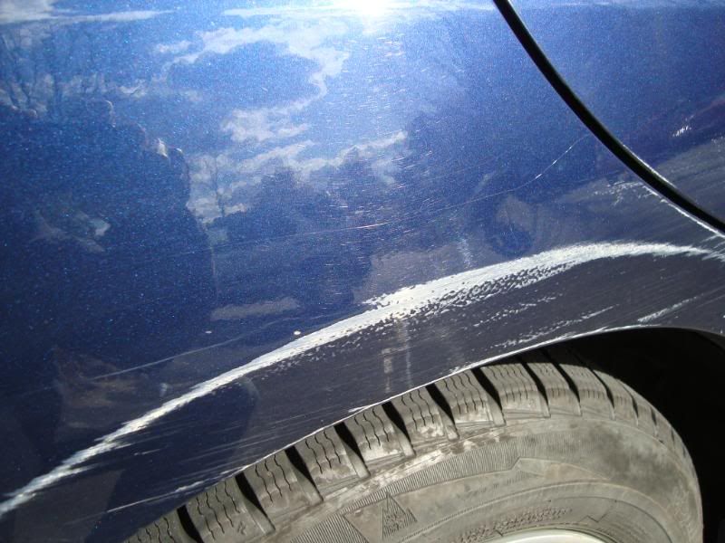 Paint damage fix buff it out or repaint (or both)? VW Vortex